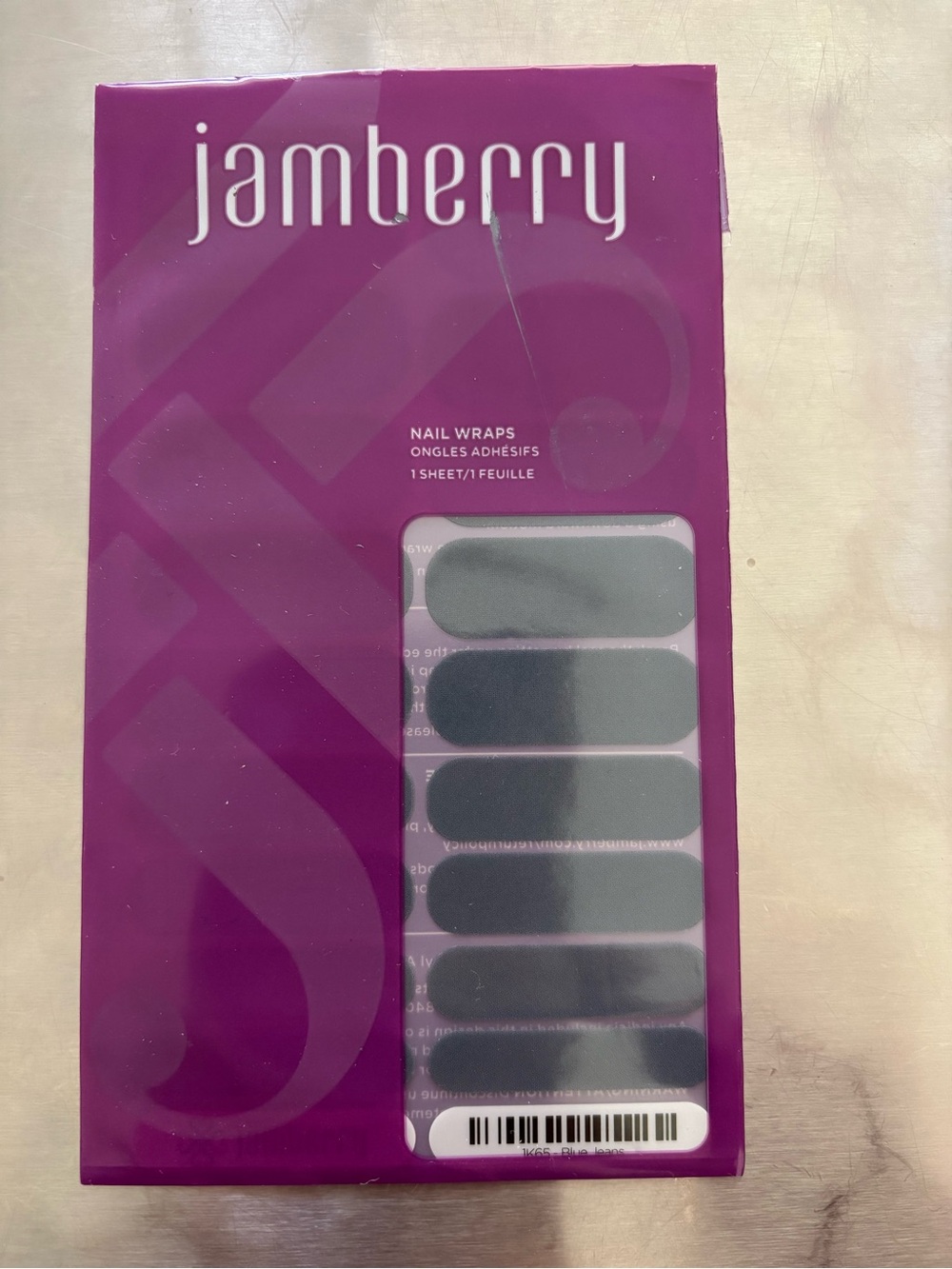 Jamberry Nail‎ Wraps | Blue Jeans | NWT